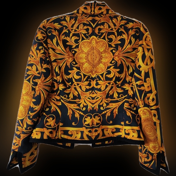 Versus Versace Ladies Baroque Bolero Sz 28/42 Stunning RARE - Picture 3 of 15